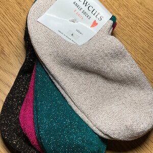 Crewcuts Ankle Socks - 4 pack